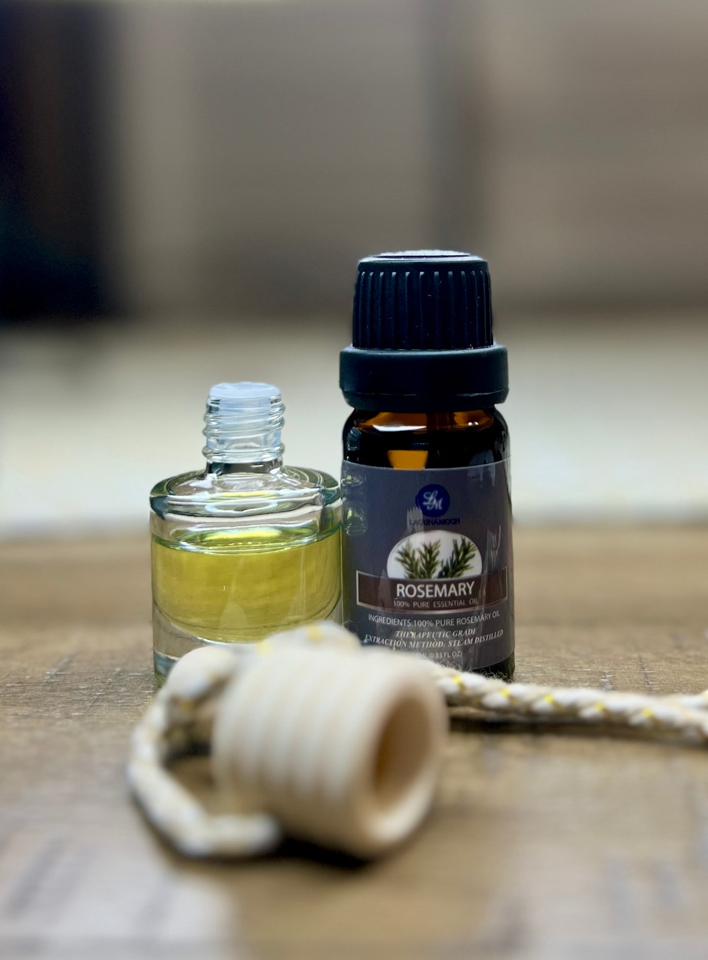 Car Aromatherapy Diffuser -- Rosemary